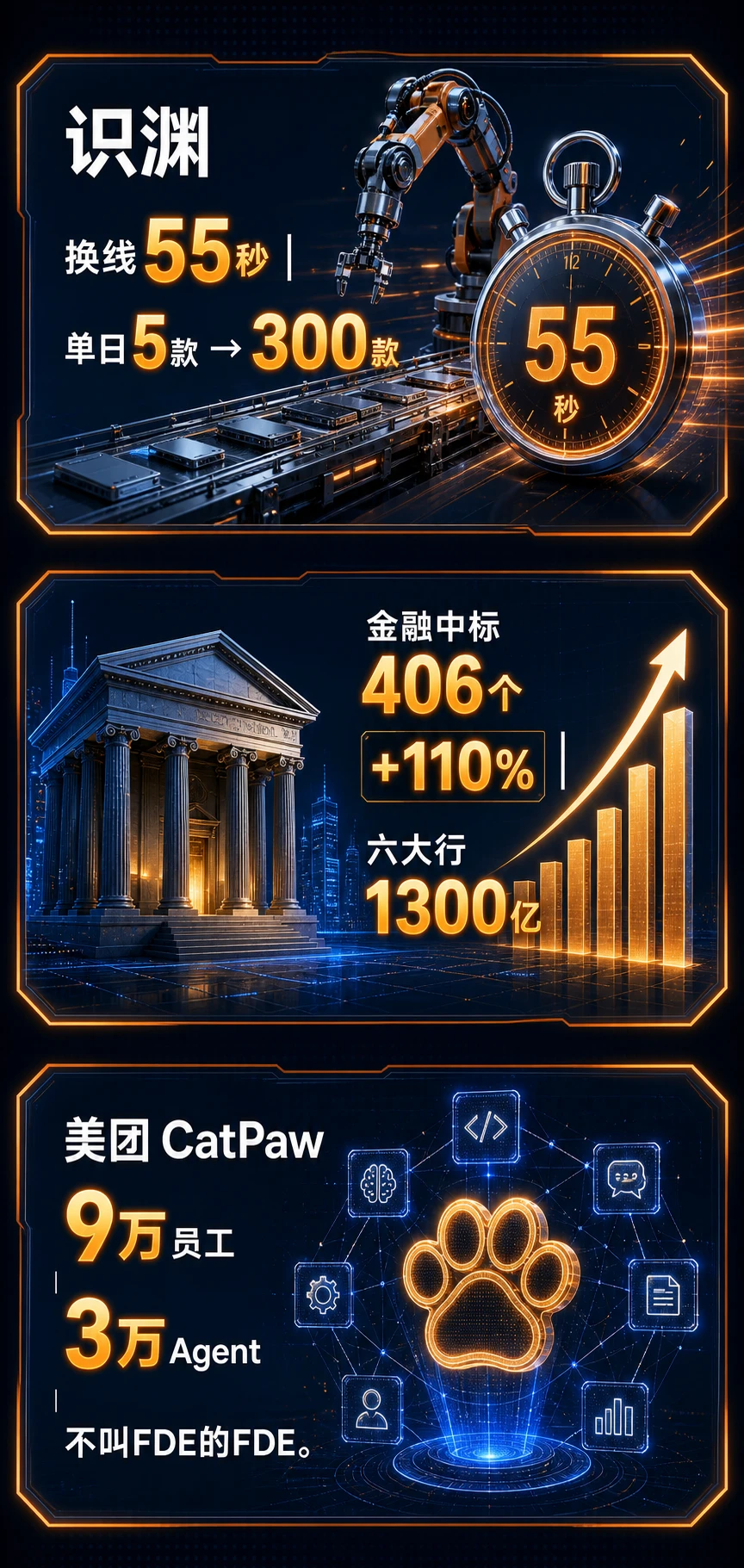 国内变体三栏：识渊、金融、美团 CatPaw——不叫 FDE 的 FDE